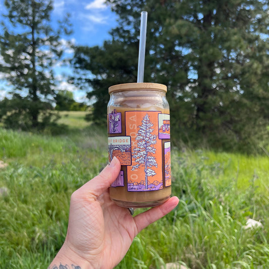 Spokane Sipper Glass - Mad Merica Design