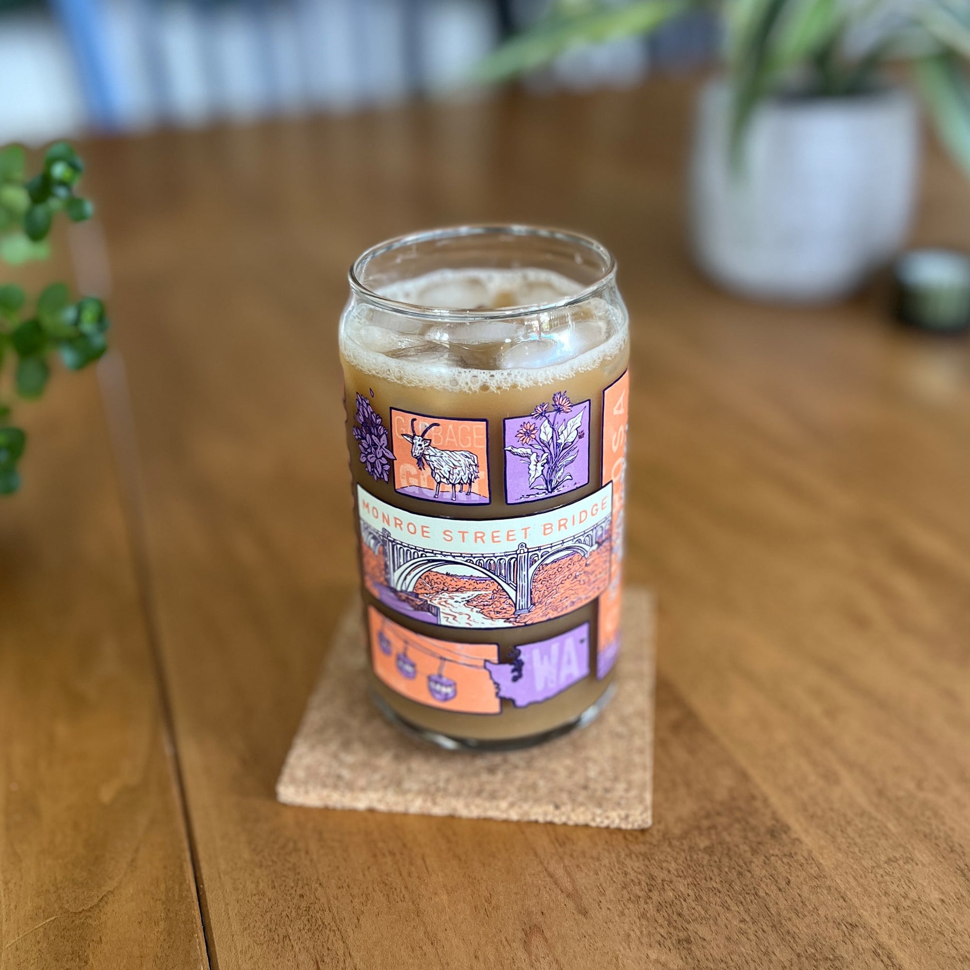 Spokane Sipper Glass - Mad Merica Design