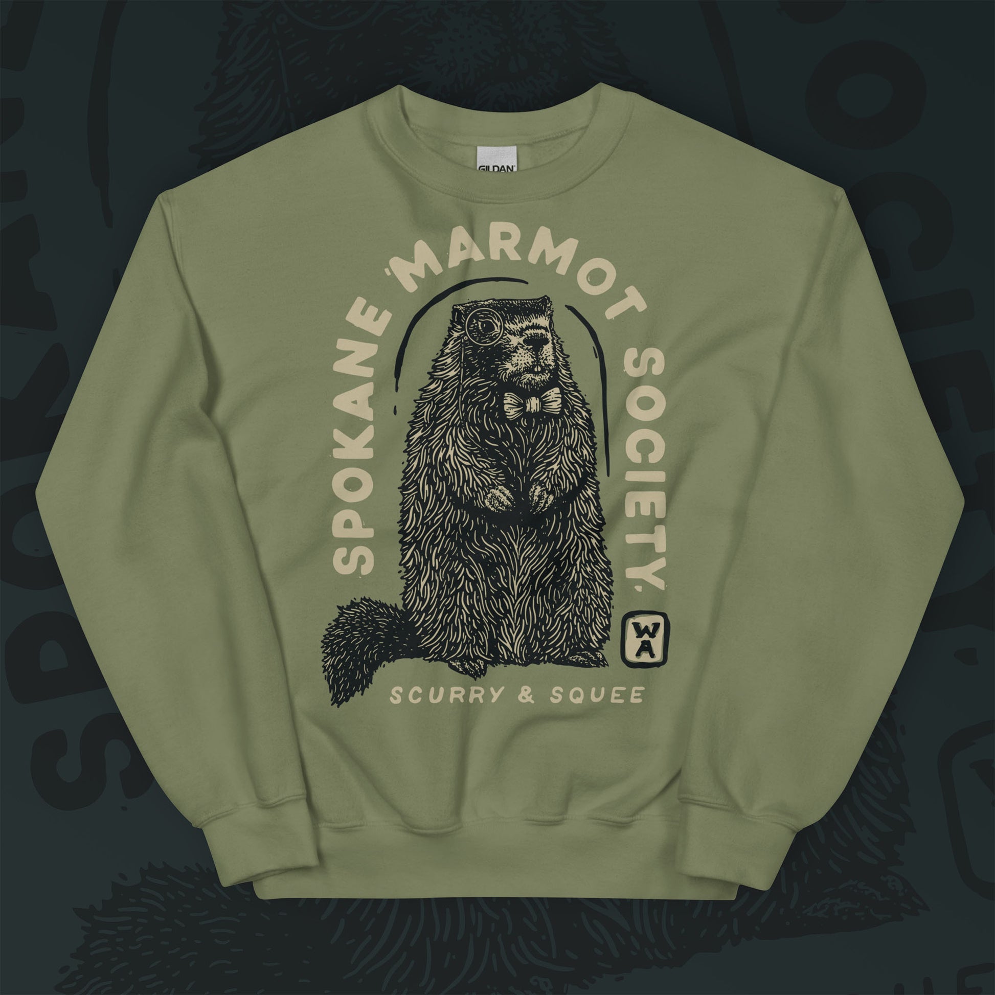 Marmot Crewneck Sweatshirt - Mad Merica Design