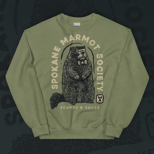 Marmot Crewneck Sweatshirt - Mad Merica Design