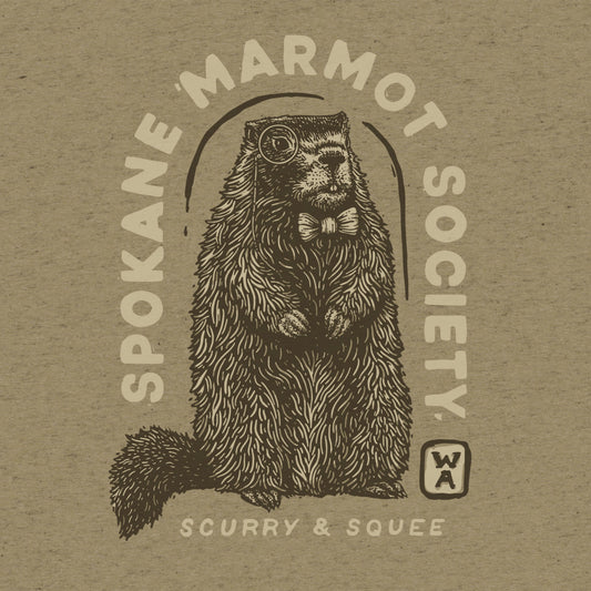 Marmot T-Shirt - Olive - Mad Merica Design