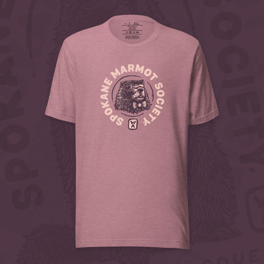 Marmot T-Shirt - Heather Orchid - Mad Merica Design