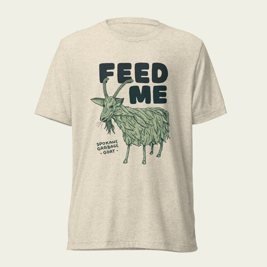 FEED ME - Garbage Goat - T-Shirt - Mad Merica Design
