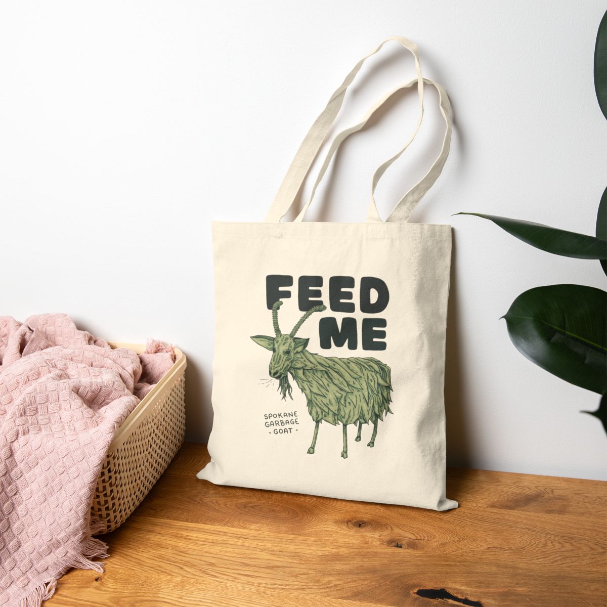 Goat Tote - Mad Merica Design