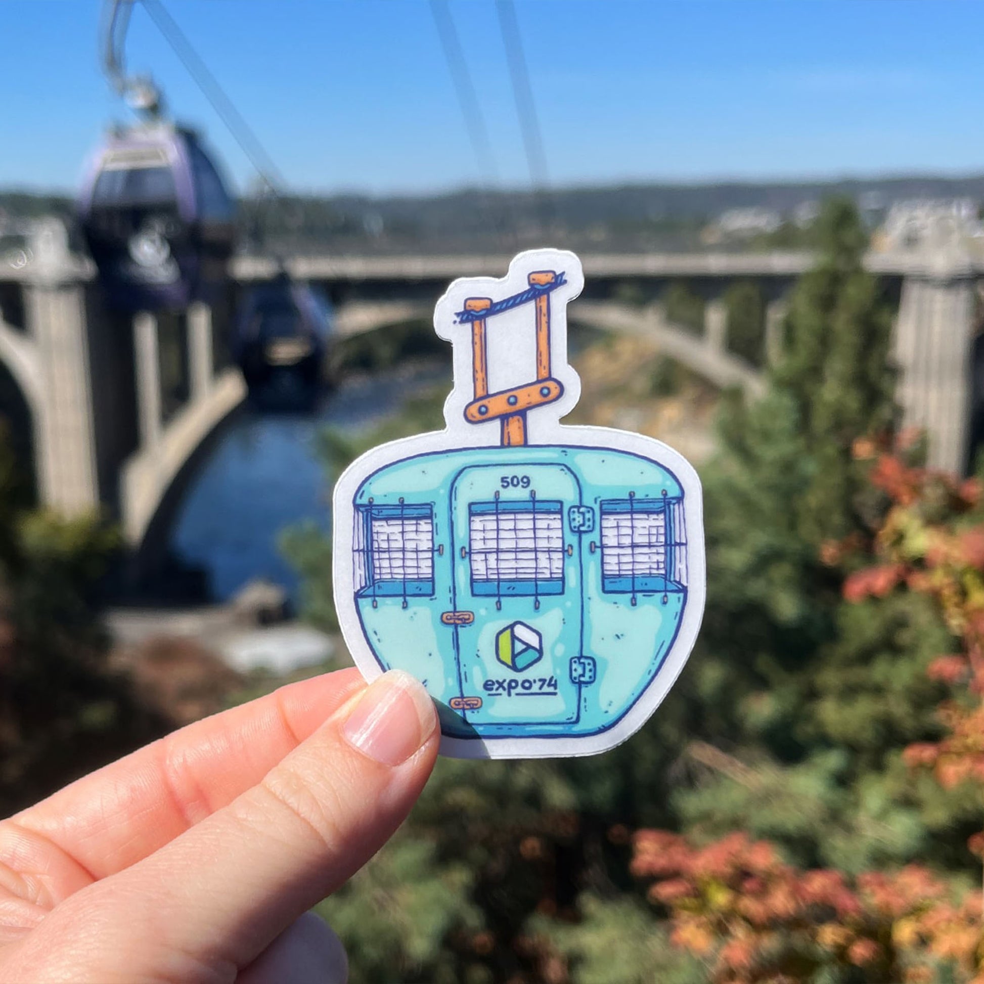 Gondola Vinyl Sticker - Mad Merica Design