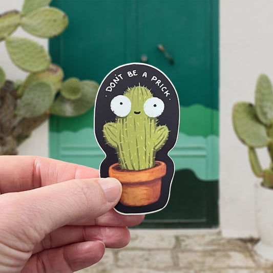 Wholesome Cactus Sticker - Mad Merica Design