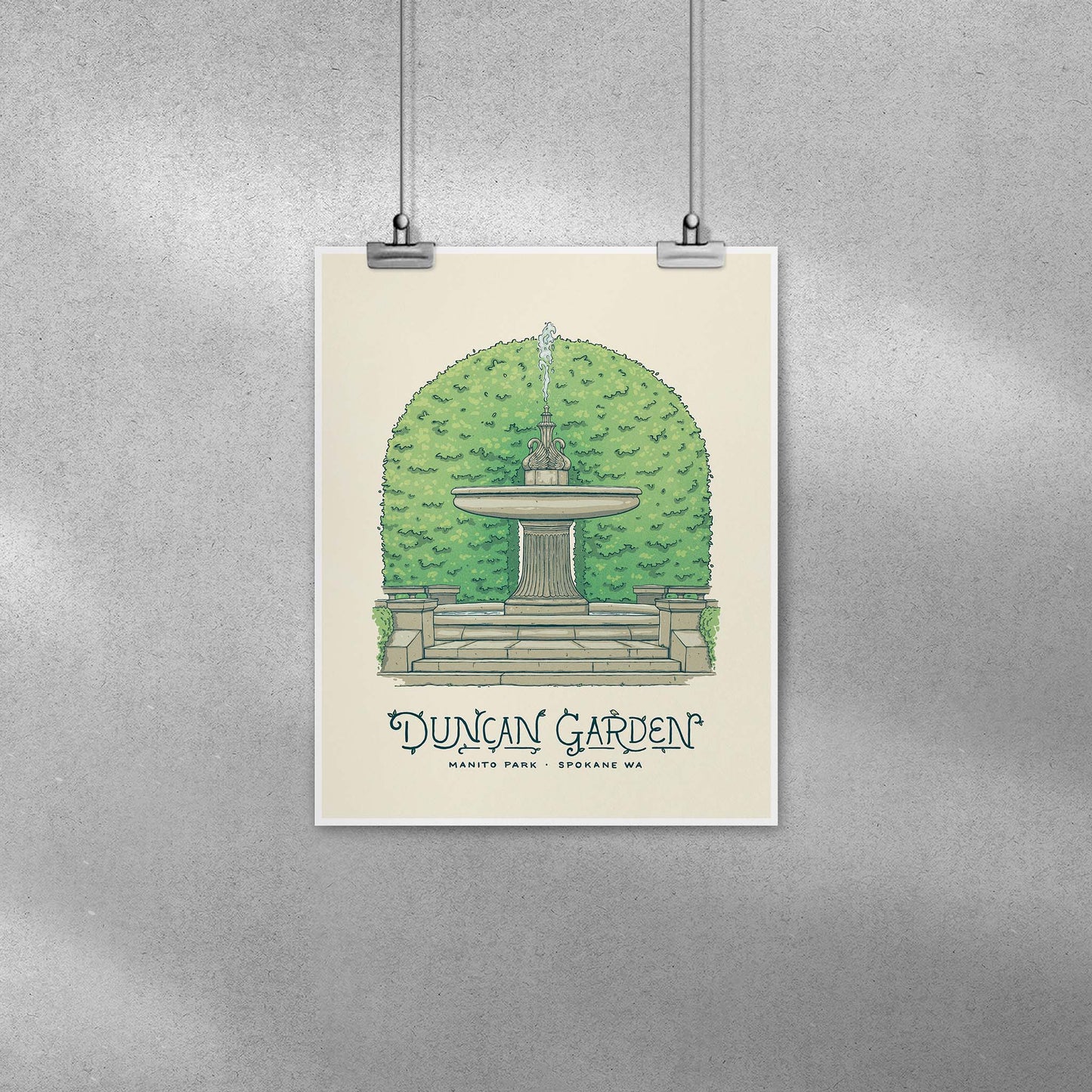 Duncan Garden Print